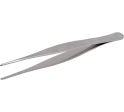 Пинцет прямой нержавеющий 125 мм