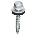 Саморез кровельный, с шайбой, 4,8х70 ST