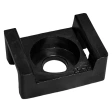 Площадка для хомута усиленная 16х23 мм, черная