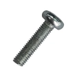 Винт с полукруглой головкой М8х25 мм DIN 7985, оцинкованный, полная резьба 