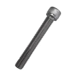 Винт с внутренним шестигранником 10х80 мм DIN 912, нержавеющая сталь А2