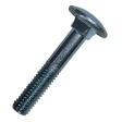 Болт с полукруглой головкой и квадратным подголовком 8х45 мм DIN 603, оцинкованный