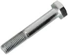 Болт 22х100 мм класс прочности 8.8 DIN 931 неполная резьба, оцинкованный