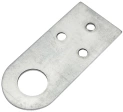 Проушина прямая 70х30 мм оцинкованная Сибртех