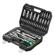Набор инструментов 108 предметов 1/2 1/4 пластиковый кейс Сибртех