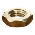 Гайка низкая М6 DIN 439, латунная