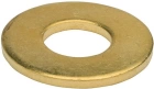 Шайба М6 латунная  DIN125,10 шт