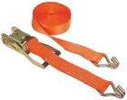 Ремень для крепления груза, храповый механизм 115 мм, лента 25 мм х 5 м, 800/1600 кг