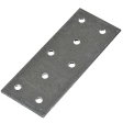 Пластина крепежная 180х40 мм, оцинкованная
