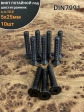 Винт потайной под шестигранник 5х25 DIN7991 к.п.10.9,10 шт.