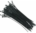 Хомуты нейлоновые черные 4х200 мм 100 шт.VERTEXTOOLS