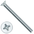 Винт потайной оцинкованный 5х80 DIN965, 50 шт.