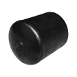 Заглушка для труб наружная круглая d28 мм, черная