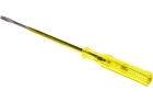 Отвертка индикаторная 190 мм 100-500В, желтая ручка