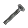 Болт 10х25 мм DIN 933 нержавеющий А2, полная резьба