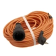 Удлинитель-шнур силовой, б/з, ПВС, усилен., 30 м, 3500 Вт, (16А), 1 розетка, тип УХ16 Сибртех