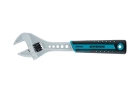 Ключ разводной 250 мм CrV двухкомпонентные рукоятки Gross