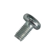 Винт с полукруглой головкой М5х8 мм DIN 7985, оцинкованный, полная резьба 