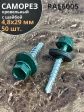 Саморез кровельный, 4,8х29 зеленый мох RAL6005 50 шт