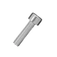 Винт с внутренним шестигранником 12х35 мм класс прочности 8.8 DIN 912 полная резьба, оцинкованный