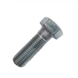 Болт 27х80 мм класс прочности 10.9 DIN 931 неполная резьба, оцинкованный