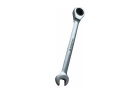 Ключ комбинированный трещоточный матовый хром 17 мм