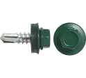 Саморез кровельный, 4,8х70 зеленый мох RAL6005