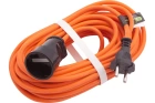 Удлинитель-шнур силовой, 15 м, 10А, 1 розетка, тип УХ10 Сибртех
