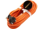 Удлинитель-шнур силовой, б/з, ПВС, 20 м, 1200 Вт, (6А), 1 розетка, тип УХз6 Сибртех