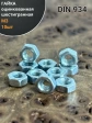 Гайка оцинкованная М3 DIN 934 шестигранная 10 шт.