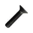 Винт потай 16х40 мм с внутр. шестигр. DIN 7991 класс прочности 10.9, полная резьба