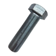 Болт М20х1,5х60 мм, класс прочности 10.9 DIN 961, полная резьба, оцинкованный
