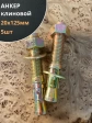 Анкер клиновой 20х125 (5 шт.)