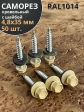 Саморез кровельный, 4,8х35 бежевый RAL1014 50 шт