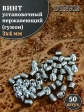 Винт установочный нержавеющий М3х4 DIN913 (гужон), 50 шт.