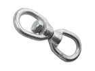 Вертлюг кольцо-кольцо М10, оцинкованный