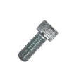 Винт 10х25 мм класс прочности 12.9 DIN 912, полная резьба, оцинкованный