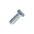 Болт 12х35 мм класс прочности 12.9 DIN 933 полная резьба, оцинкованный