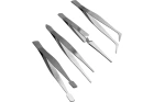 Пинцеты нержавеющие  набор 4 шт