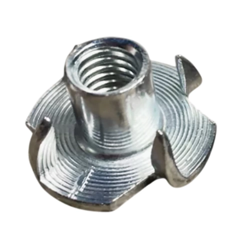 Гайка крыльчатая врезная М10 DIN 1624 оцинкованная фото 1