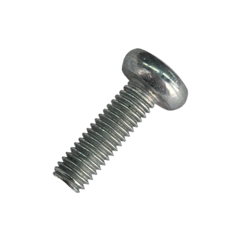 Винт с полукруглой головкой М6х16 имм DIN 7985, оцинкованный, полная резьба фото 1