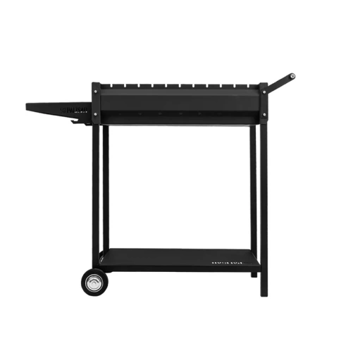 Мангал сварной 662х390х152/805 мм на колесах, с кочергой Camping Palisad, сталь 2 мм   фото 3