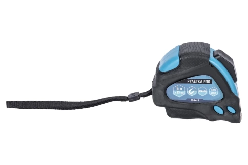 Рулетка 5х25 мм НЕЙЛОН с автостопом VERTEXTOOLS фото 1