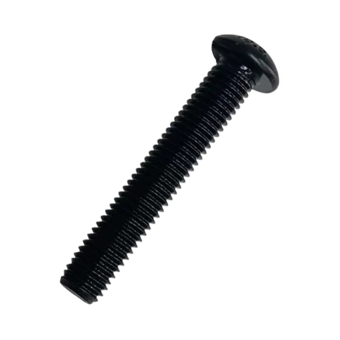 Винт с полукруглой головкой и внутренним шестигранником 12х60 мм ISO 7380 класс прочности 10.9 фото 1