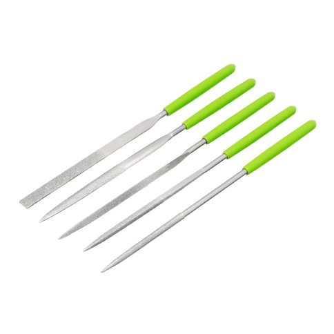 Набор надфилей алмазных 140х50х3 мм 5шт. Сибртех фото 1