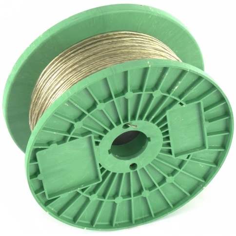 Трос металлополимерный прозр.ПР-3,0 (толщ.3,0мм, кат 20м.п.) Сибртех фото 1