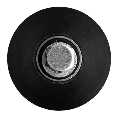 Ролик d70 мм ЧР2704 под трубу 20*20, черный капролон фото 3