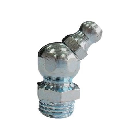 Пресс-масленка М8х1 DIN 71412 H2 угловая 45° оцинкованная, 500 шт. фото 3