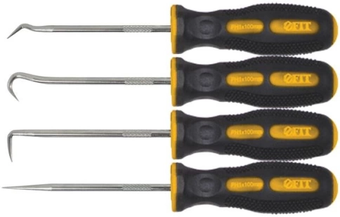 Набор монтажных захватов 4шт. прорезиненные ручки фото 1