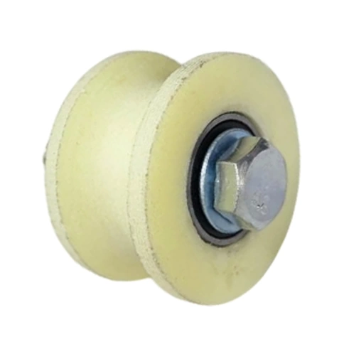 Ролик d40мм Р2404 под трубу d15 мм, капролон фото 2